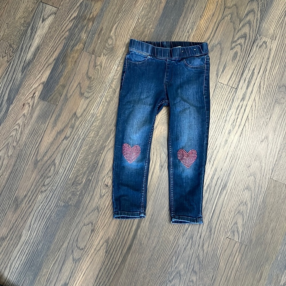 5/$20 Sweet denim jeggings in excellent condition